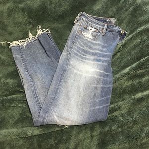 Vintage Hi-Rise Straight Jeans X-long
